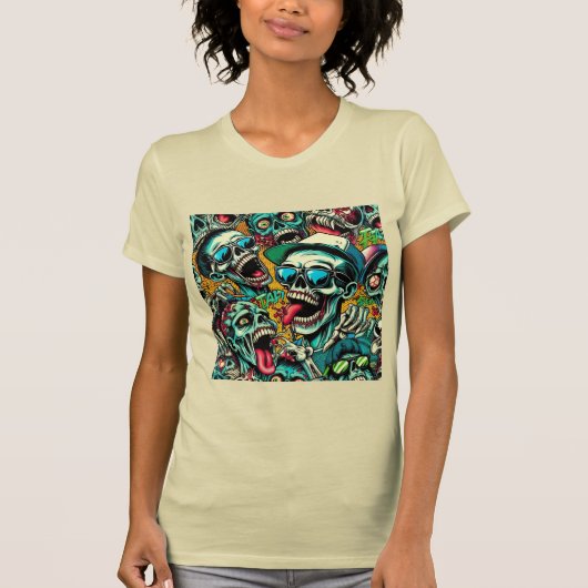Zombie Rebellion: T-shirt (Voorkant)