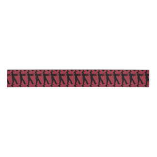 ZOMBIE RED GROSGRAIN LINT