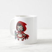 Zombie Red Riding Hood Koffiemok (Voorkant links)