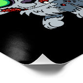 Zombie Red Riding Hood Perfect Poster (Hoek)