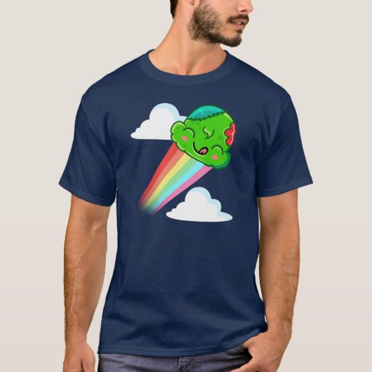 Zombie Regenbooster - IJspak Sprong T-shirt (Voorkant)