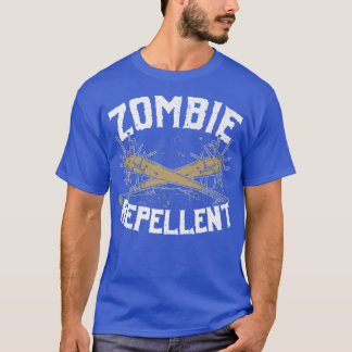 Zombie Repellent Happy Halloween Trick T-shirt
