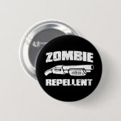 zombie repellent - het shotgun ronde button 5,7 cm (Voorkant /achterkant)