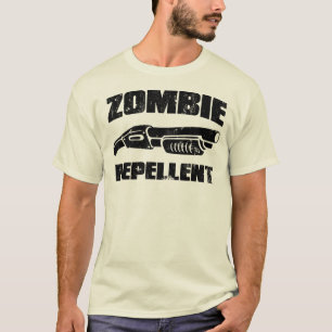 zombie repellent - het shotgun t-shirt