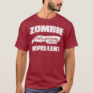 zombie repellent - het shotgun t-shirt