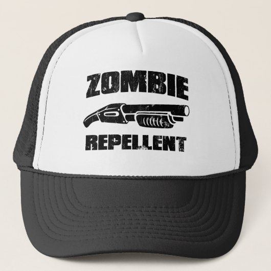 zombie repellent - het shotgun trucker pet (Voorkant)