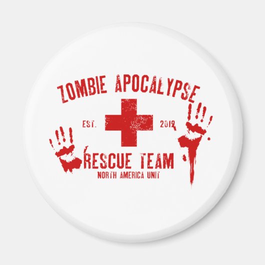 Zombie Rescue Team.png Magneet (Voorkant)