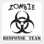 Zombie Respons Team Stickers Groot (Voorkant)