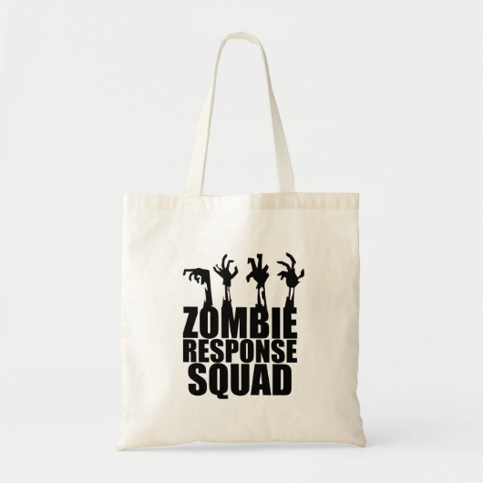 Zombie Response Squad Scary Arms die omhoog komen Tote Bag (Voorkant)
