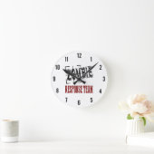 Zombie Response Team Clock Ronde Klok (Huis)