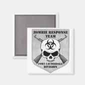 Zombie Response Team: Fort Lauderdale Division Magneet (Voorkant / Achterkant)