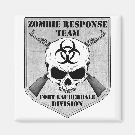 Zombie Response Team: Fort Lauderdale Division Magneet (Voorkant)