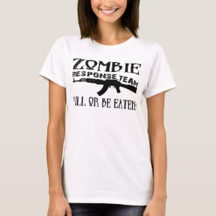 Zombie Response Team Geek T-shirt