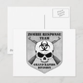 Zombie Response Team: Grand Rapids Division Briefkaart (Voorkant / Achterkant)