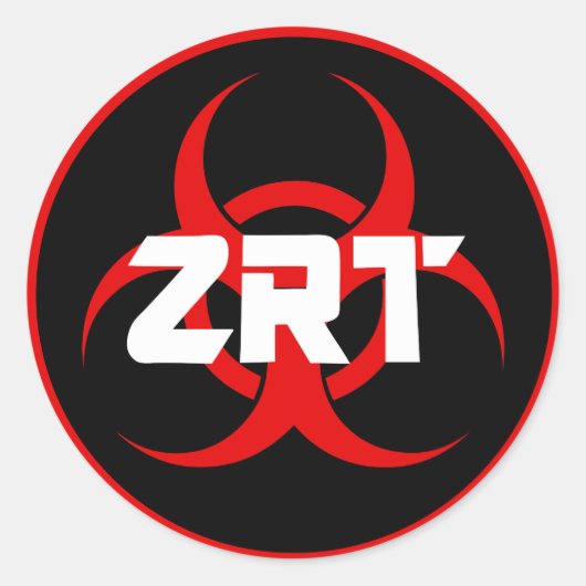 Zombie Response Team Sticker (Voorkant)
