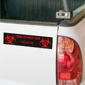 ZOMBIE-RESPONSIETEAM BUMPERSTICKER (Op Truck)