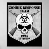 Zombie-responsteam: Afdeling Iowa Poster (Voorkant)