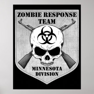 Zombie-responsteam: Afdeling Minnesota Poster