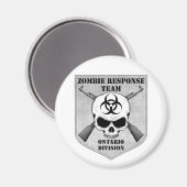 Zombie-responsteam: Afdeling Ontario Magneet (Voorkant / Achterkant)