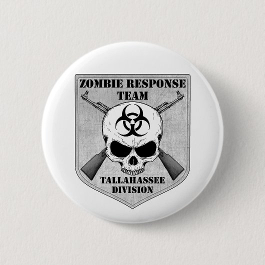 Zombie-responsteam: Afdeling Tallahassee Ronde Button 5,7 Cm (Voorkant)