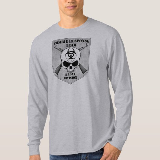 Zombie-responsteam: Bronx Division T-shirt (Voorkant)
