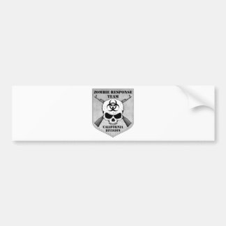 Zombie-responsteam: California Division Bumpersticker