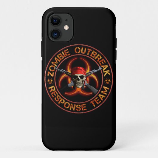 Zombie-responsteam Case-Mate iPhone Case (Achterkant)