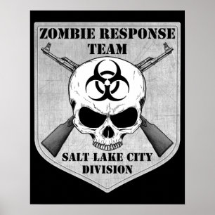 Zombie-responsteam: Divisie Salt Lake City Poster