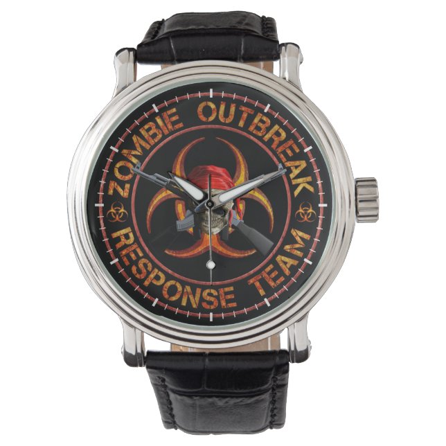 Zombie-responsteam Horloge (Voorkant)