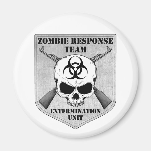Zombie-responsteam Magneet (Voorkant)