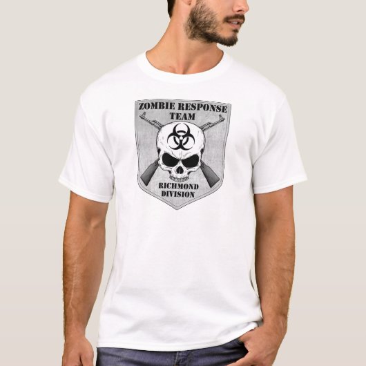 Zombie-responsteam: Richmond Division T-shirt (Voorkant)