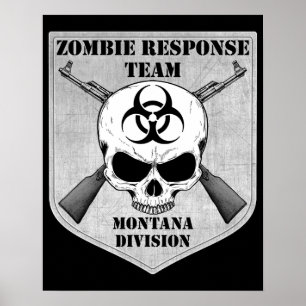 Zombie-responsteam: Sector Montana Poster