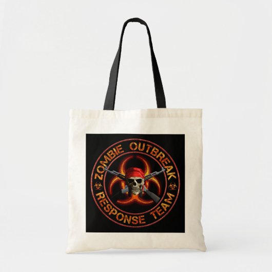 Zombie-responsteam Tote Bag (Voorkant)