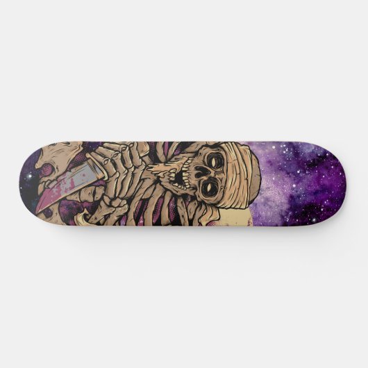 Zombie Revenge Night Stars Persoonlijk Skateboard (Horizontaal)