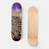 Zombie Revenge Night Stars Persoonlijk Skateboard (Voorkant)