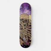 Zombie Revenge Night Stars Persoonlijk Skateboard (Voorkant)
