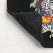 Zombie Rijden Mummy Shark Vampire Halloween Pumpki Muismat (Hoek)