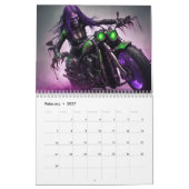Zombie Rijder Kunstkalender Kalender (Feb 2027)