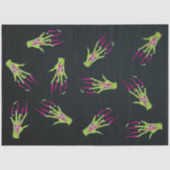 Zombie Rippin’ Poppin’ Funky Fun Ghoulish Tissuepapier (Voorkant)