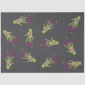 Zombie Rippin' Scary Funky Fun Ghoulish Tissuepapier (Voorkant)