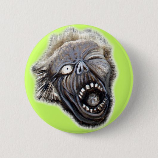 Zombie Rising Ronde Button 5,7 Cm (Voorkant)