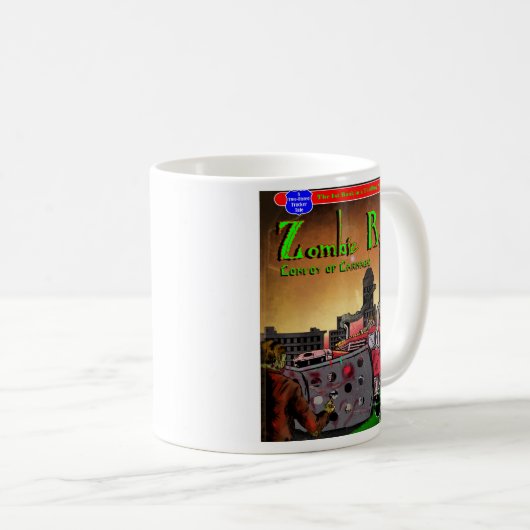 Zombie Road Coffee Cup Koffiemok (Voorkant rechts)