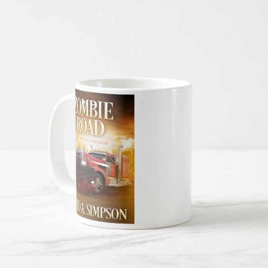 Zombie Road Coffee Cup Koffiemok (Voorkant links)