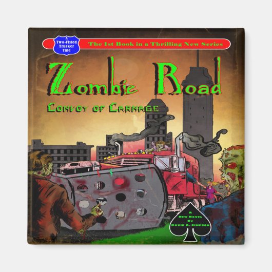 Zombie Road: Convoy of Carnage Magnet (Voorkant)