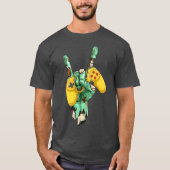 Zombie Rock Hand Holding Gaming Controller boy T-shirt (Voorkant)
