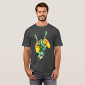 Zombie Rock Hand met Gamecontroller jongen T-shirt (Voorkant volledig)
