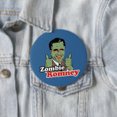 Zombie Romney.png Ronde Button 4,0 Cm (In situ)