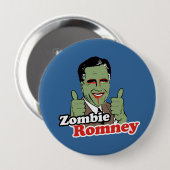 Zombie Romney.png Ronde Button 4,0 Cm (Voorkant /achterkant)