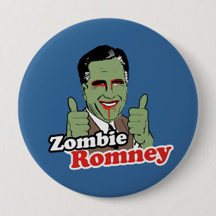 Zombie Romney.png Ronde Button 4,0 Cm