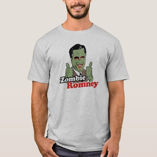 Zombie Romney T-shirt (Voorkant)